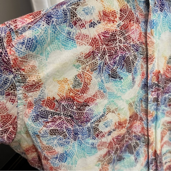 Robert Graham Classic Fit Long Sleeve Button Front Shirt Multicolor Print Size L - Picture 4 of 14